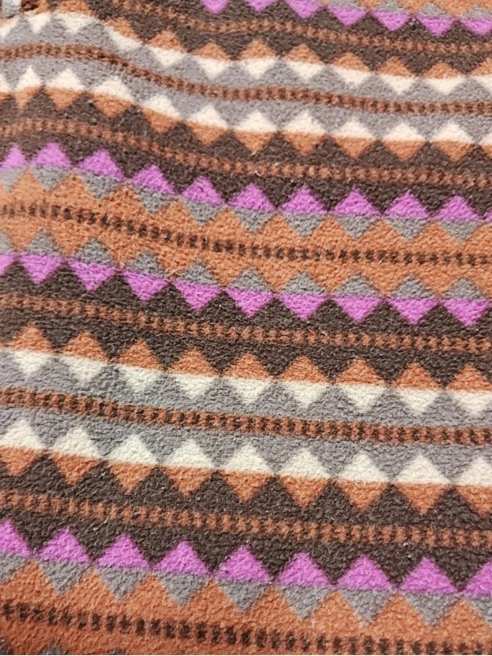 Patagonia Micro D Jogger Synchilla Fleece Pants Women's Aztec Diamond Sz Medium - Picture 5 of 5